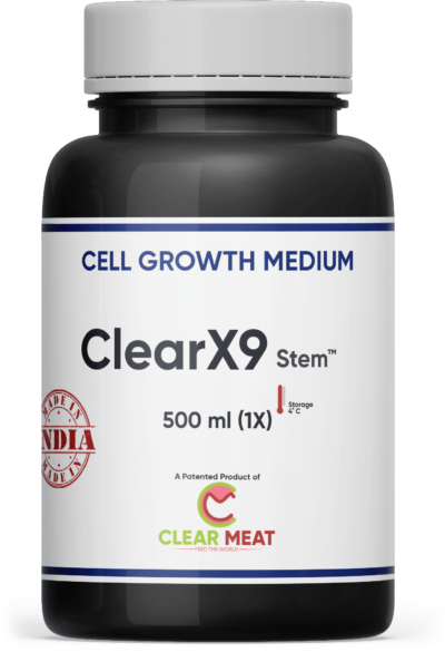 ClearMeat_X9 - Growth Media Stem